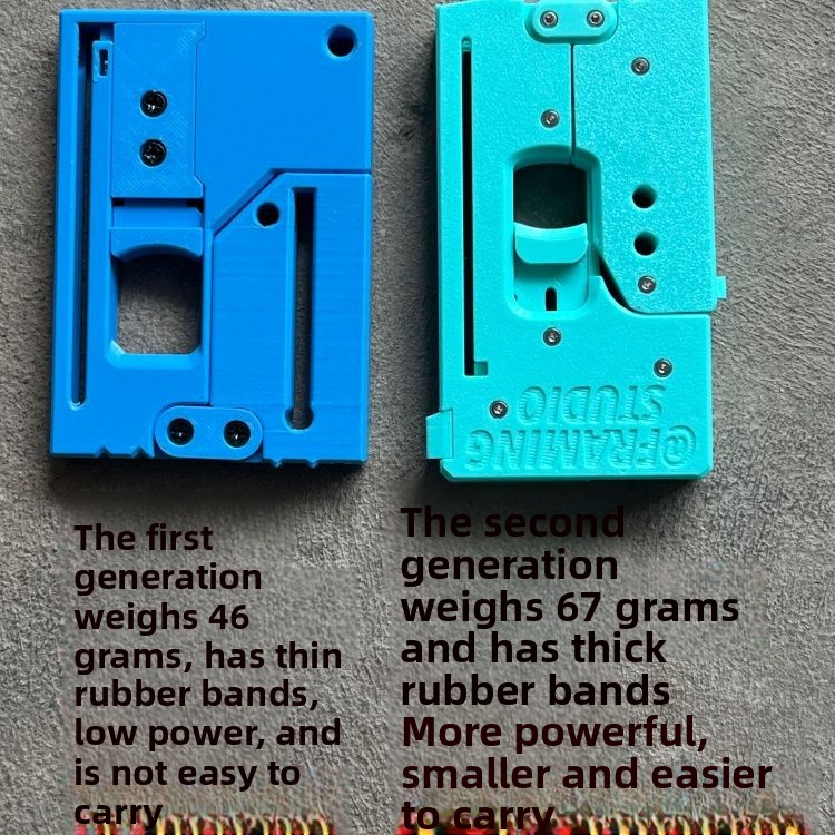 Outdoor Hunting Products - Magic Pivot Cardboard Slingshot 3D Printed