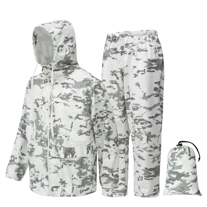 Outdoor Hunting Coat - Outdoor Hunting Rainstorm-proof Raincoat Suit Camping