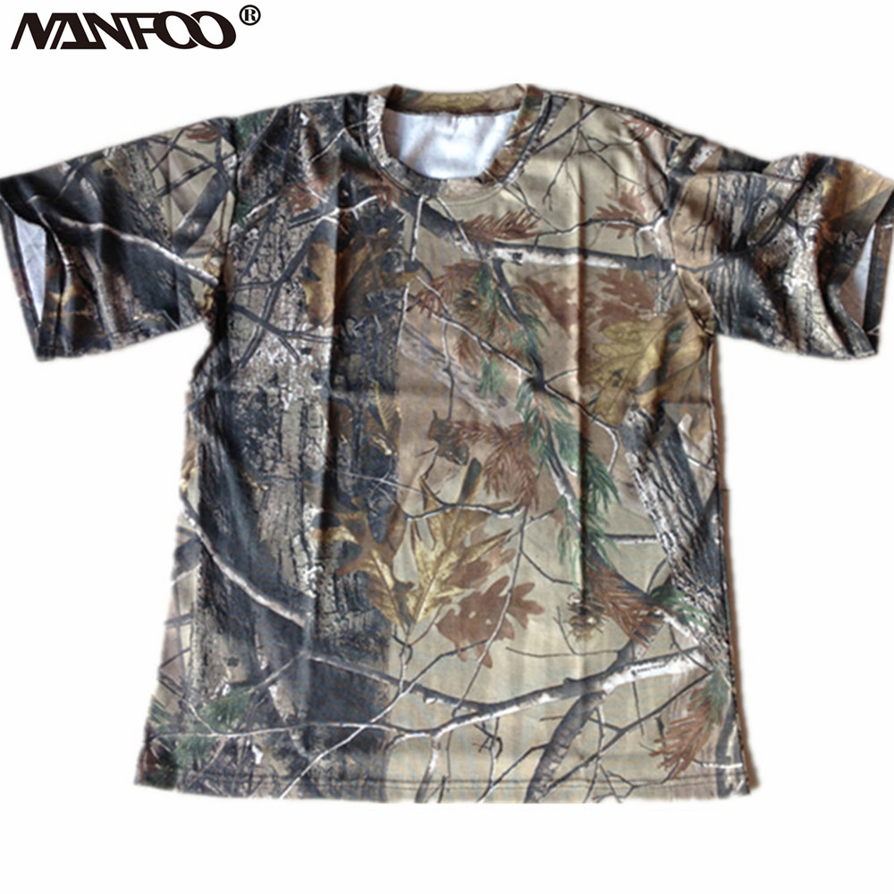 Men’s Summer Short-Sleeved T-S - Outdoor Hunting T Shirts recension och pris