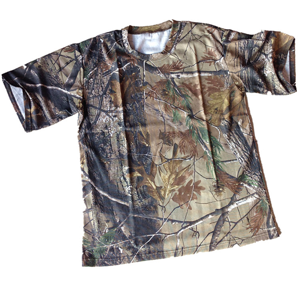 Men’s Summer Short-Sleeved T-S - Outdoor Hunting T Shirts recension och pris