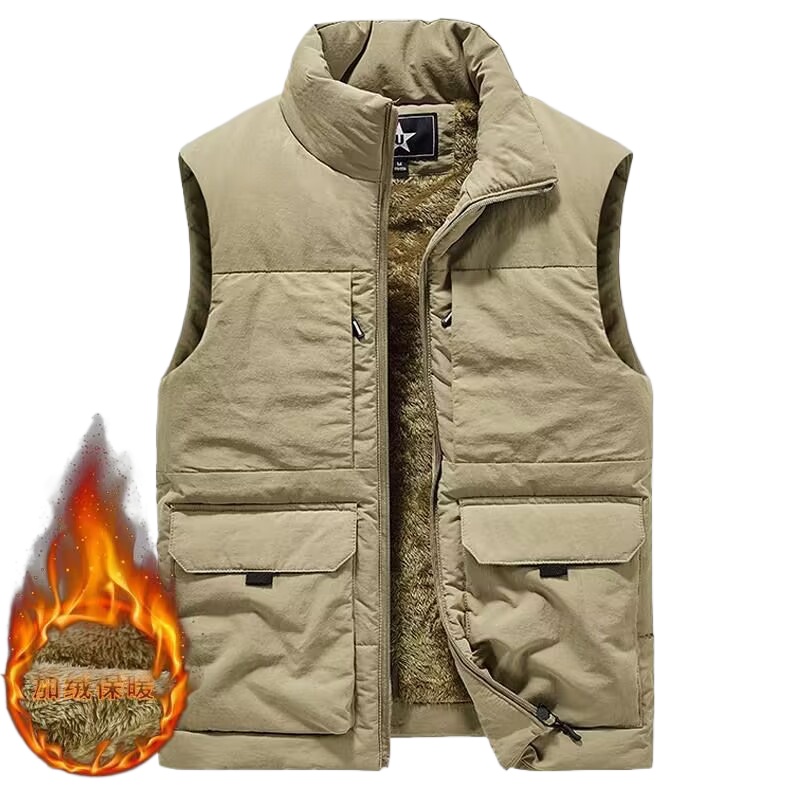 Winter Men's Cargo Hunting Ves - Hunting Outdoor Jacket recension och pris