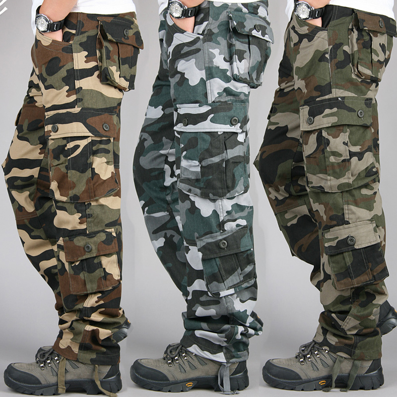 Men's Tactical Cargo Pants Wor - Outdoor Hunting Overalls recension och pris