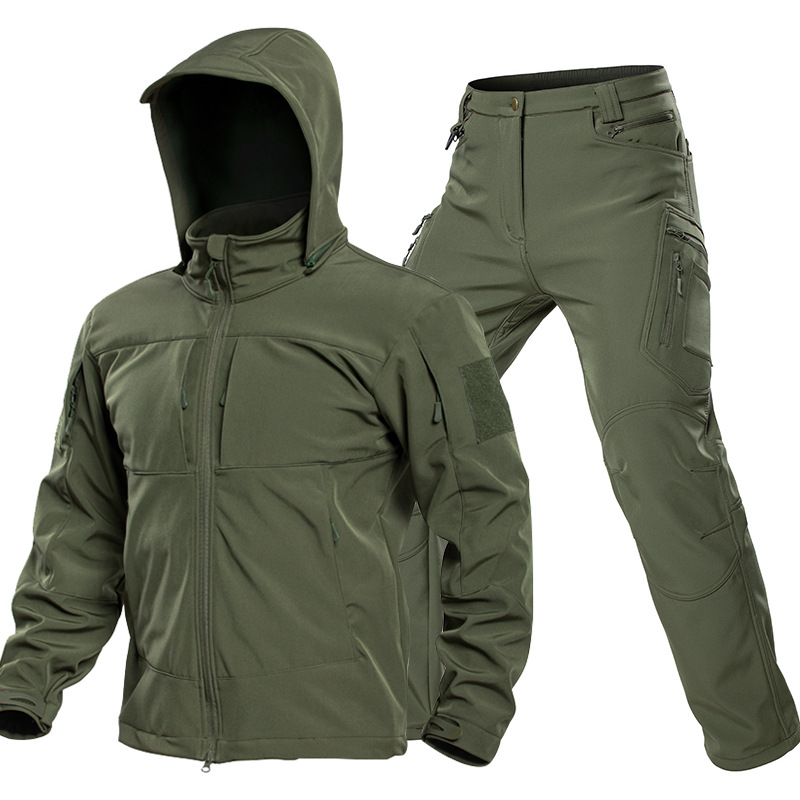 Outdoor Tactical Softshell Sui - Hunting Outdoor Jacket recension och pris