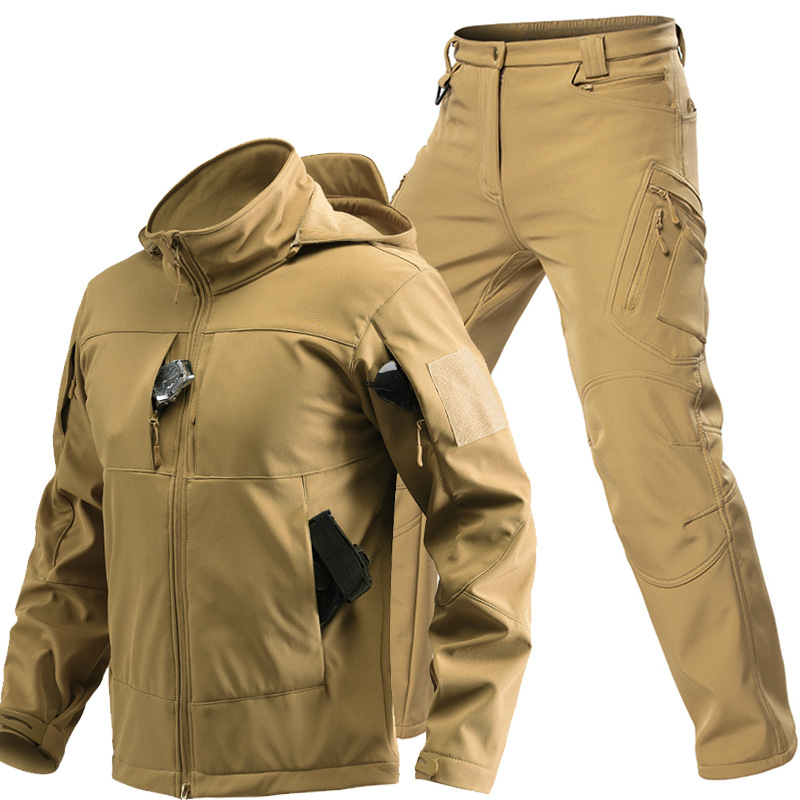 Outdoor Tactical Softshell Sui - Hunting Outdoor Jacket recension och pris