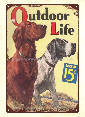 1936 OUTDOOR LIFE magazine hun - Hunting Dog Outdoor Shop recension och pris