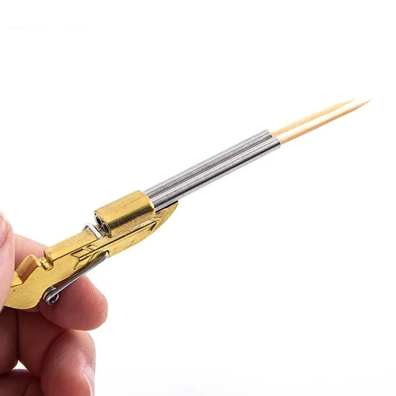 Mini Toothpick Gun Guntoy Toot - Outdoor Hunting Toys recension och pris
