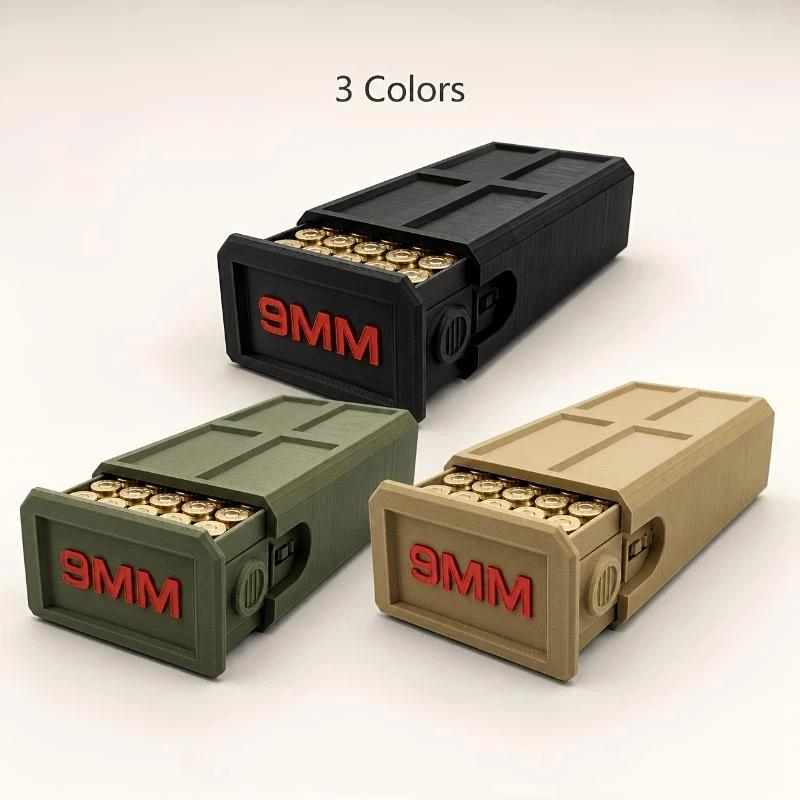 3D Printed 9mm  Storage Case 5 - Hunting And Outdoor Stores recension och pris