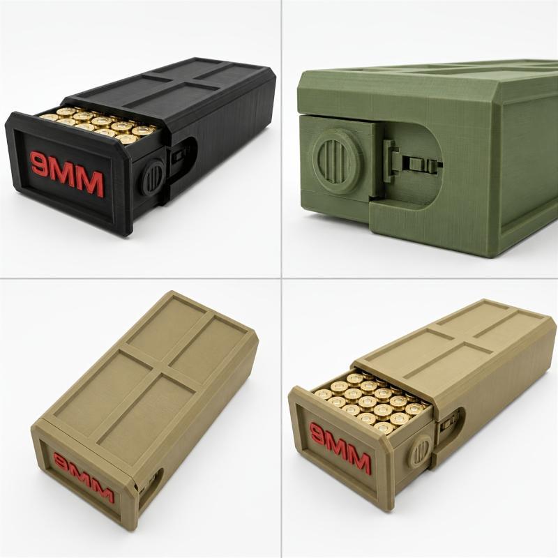 3D Printed 9mm  Storage Case 5 - Hunting And Outdoor Stores recension och pris