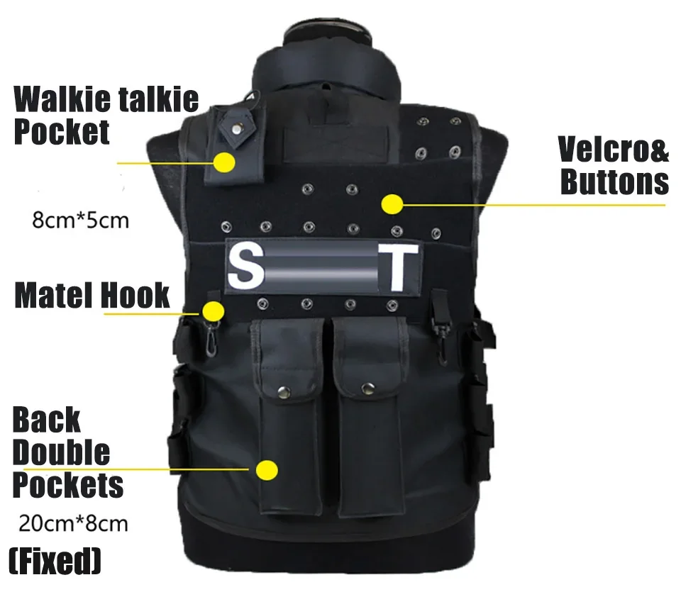 Multi Pockets Tactical Vest Hu - Outdoor Hunting Coat recension och pris