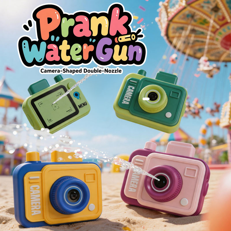 Double-sided Water Gun Camera  - Outdoor Hunting Toys recension och pris