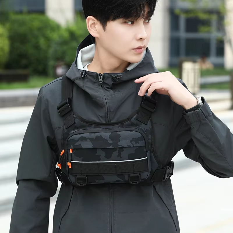 Cycling Front Chest Vest Tacti - Outdoor Hunting Bag recension och pris