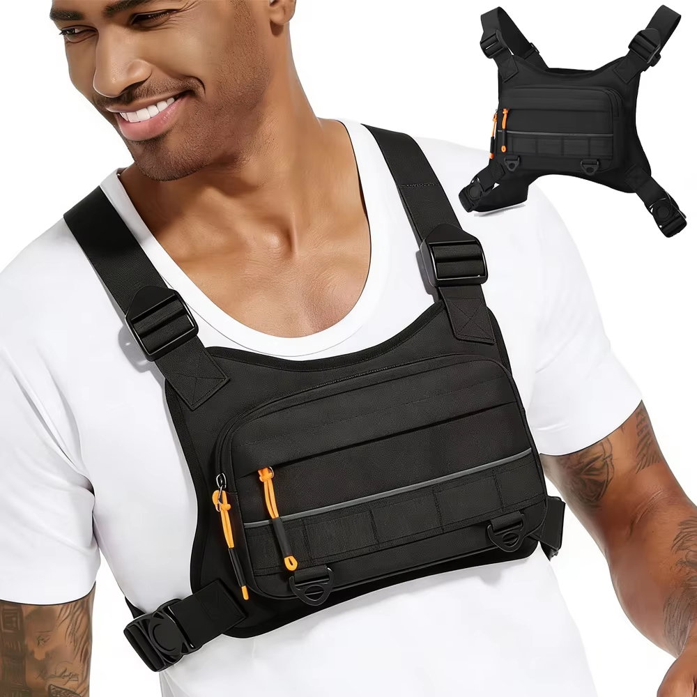 Cycling Front Chest Vest Tacti - Outdoor Hunting Bag recension och pris