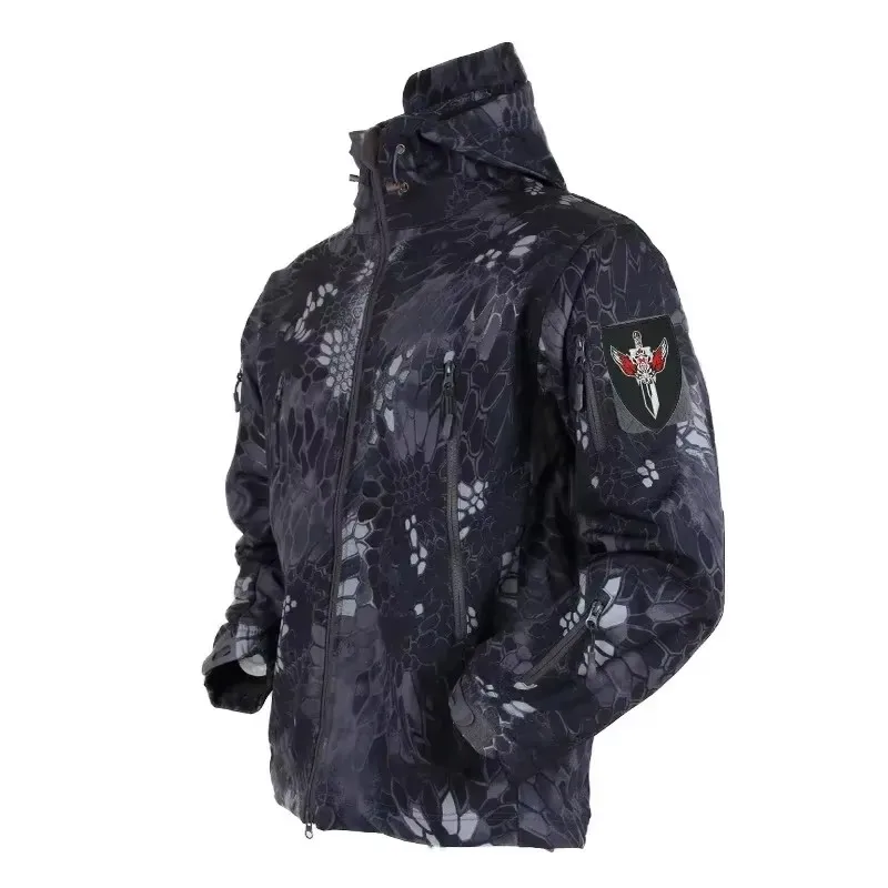 5XL 6XL CP Camouflage Soft She - Hunting Outdoor Jacket recension och pris